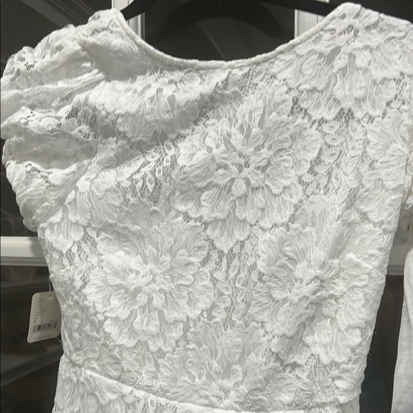 Free People Silver Asymmetrical Sequin Dress - Picture 2 of 4